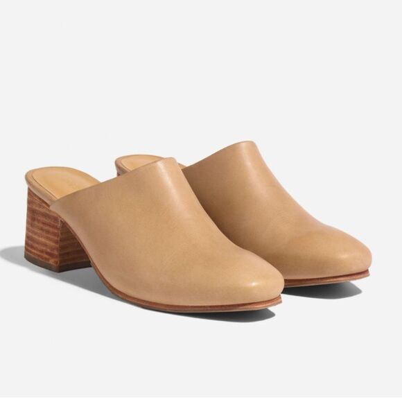 Nisolo All-Day Heeled Mule Shoes - Picture 1 of 10